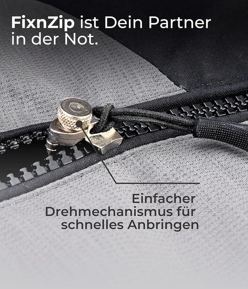 FixnZip - Reißverschluss Reparatur Zipper für ausgewählte Modelle