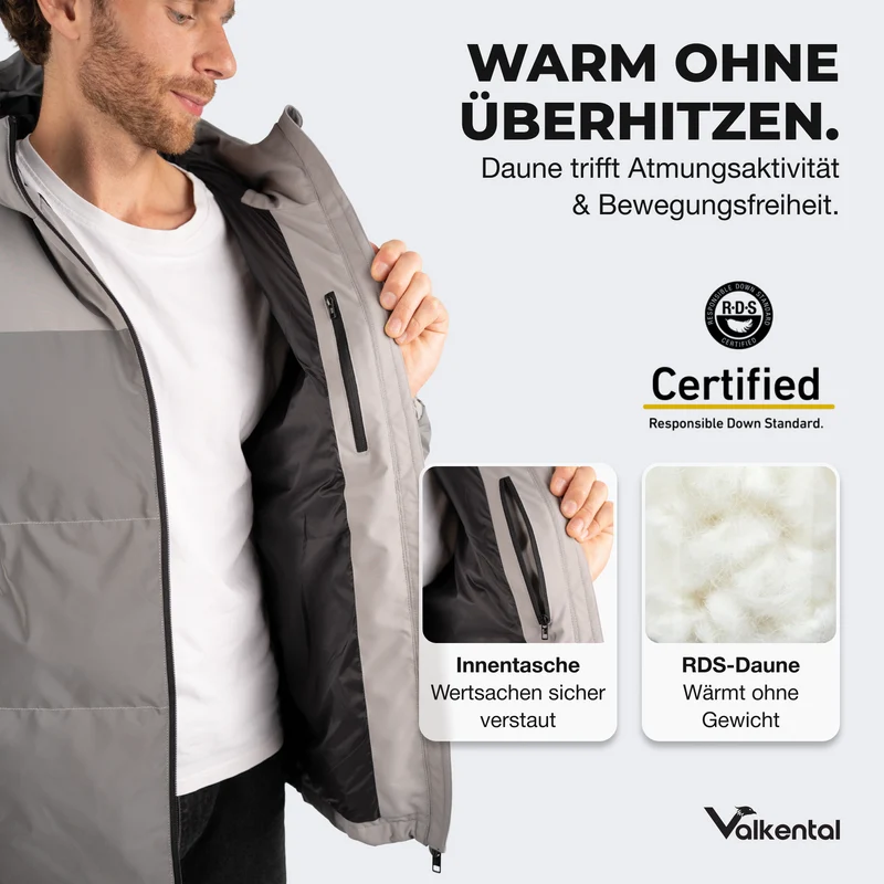 Reflective Puffer - 100% reflektierende Daunenjacke