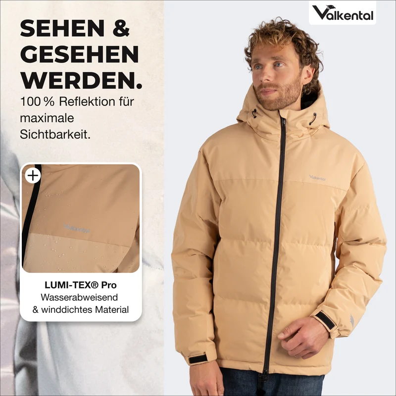 Reflective Puffer - 100% reflektierende Daunenjacke