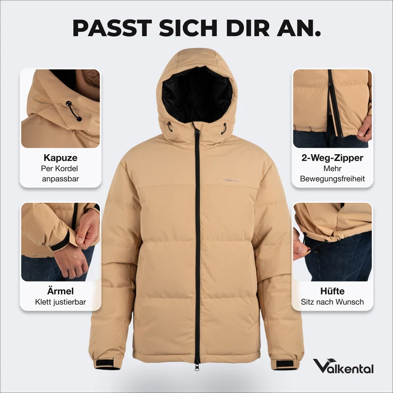 Reflective Puffer - 100% reflektierende Daunenjacke