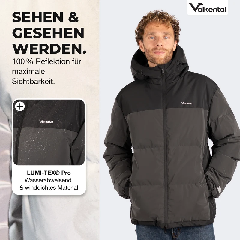 Reflective Puffer - 100% reflektierende Daunenjacke