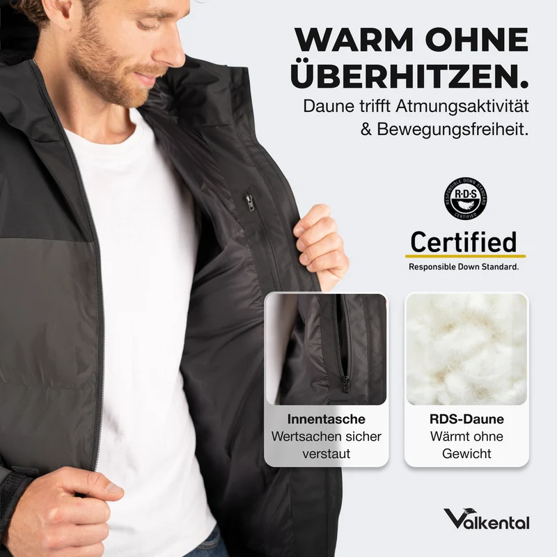 Reflective Puffer - 100% reflektierende Daunenjacke