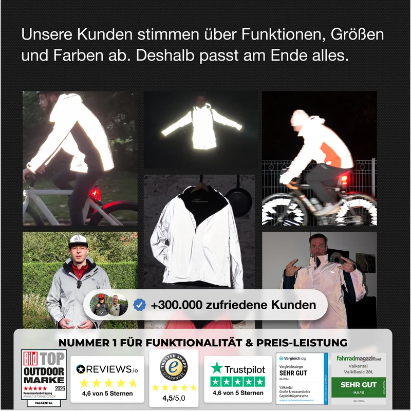 Reflective Puffer - 100% reflektierende Daunenjacke
