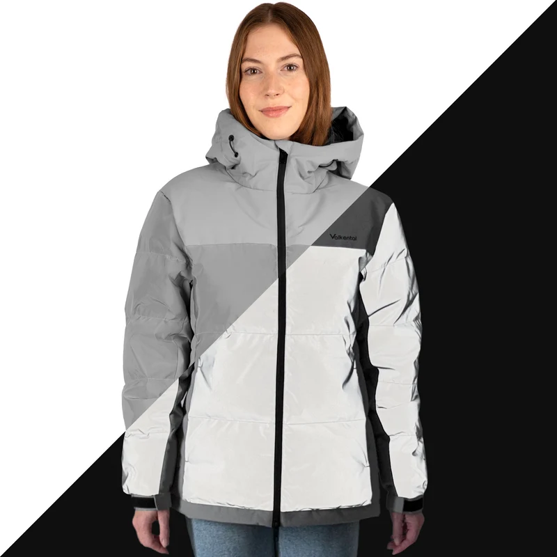 Reflective Puffer - 100% reflektierende Daunenjacke
