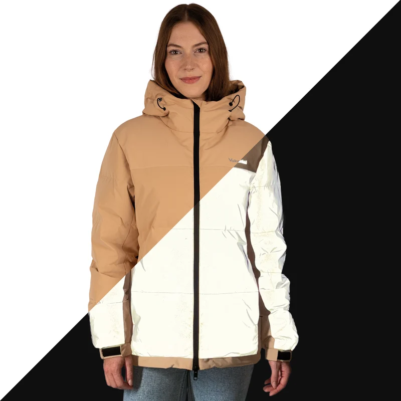 Reflective Puffer - 100% reflektierende Daunenjacke
