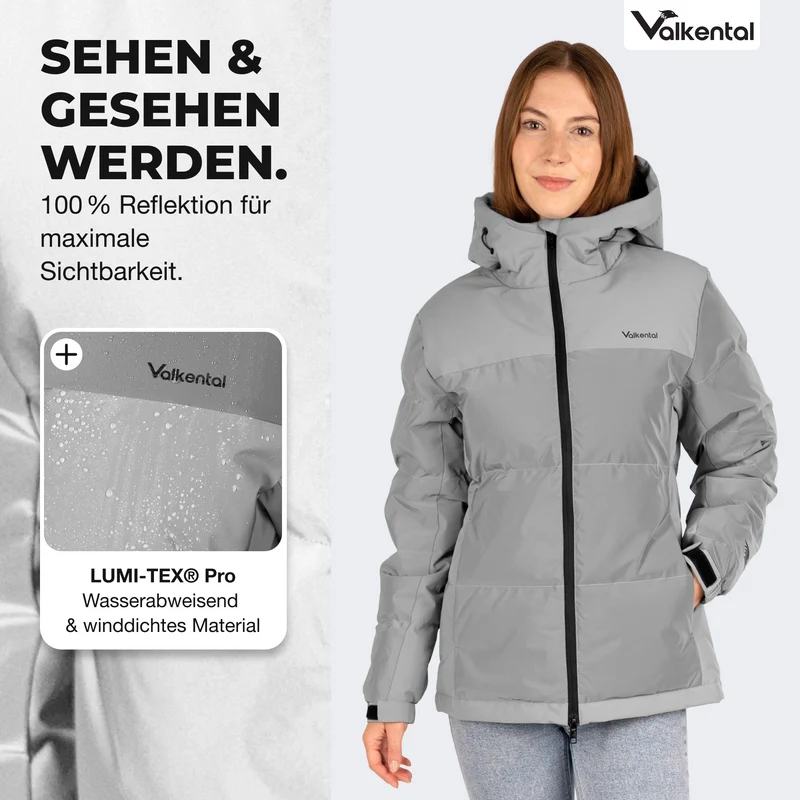 Reflective Puffer - 100% reflektierende Daunenjacke