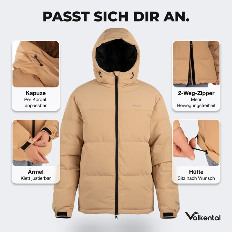 Reflective Puffer - 100% reflektierende Daunenjacke