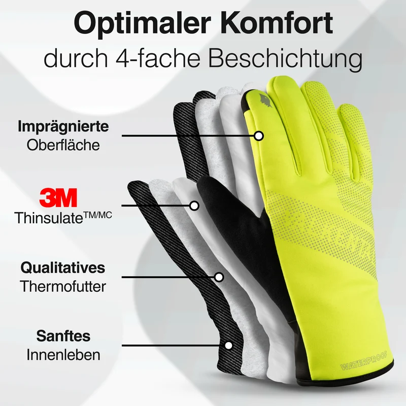 GloRider V2 Ultra - Wasserdichter Winterhandschuh mit 3M Isolation