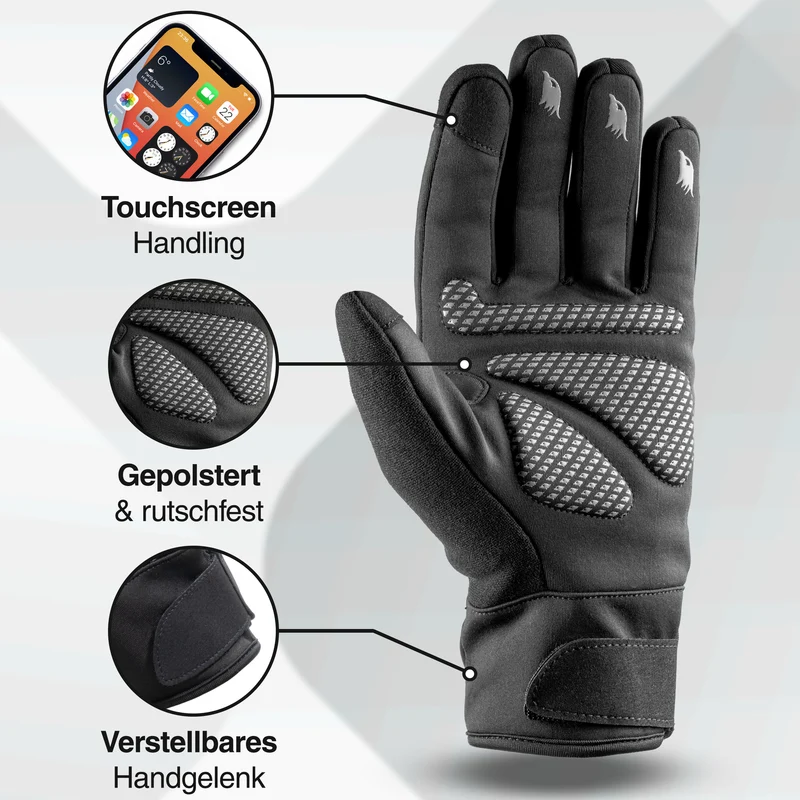 GloRider V2 Flex - Wasserfester Übergangshandschuh mit Grip