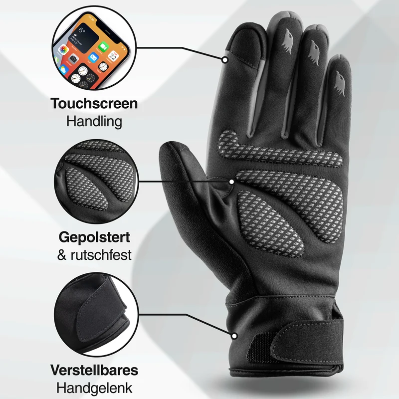 GloRider V2 Flex - Wasserfester Übergangshandschuh mit Grip