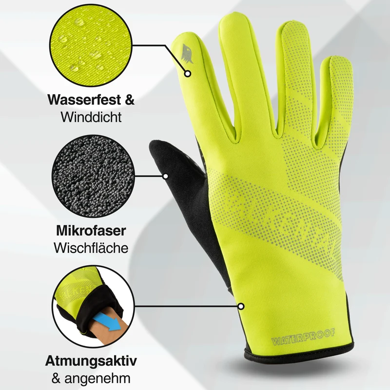 GloRider V2 Flex - Wasserfester Übergangshandschuh mit Grip