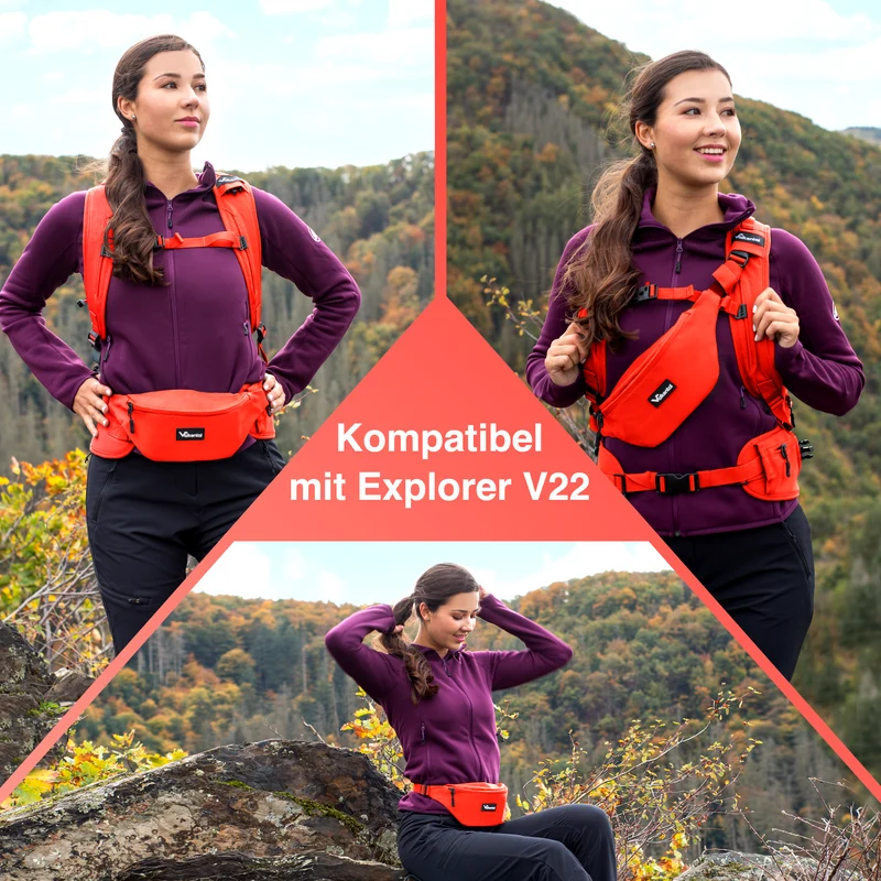 Sling Bag - Umhängetasche kompatibel mit Explorer V22