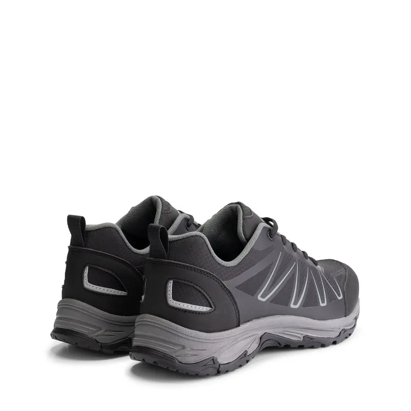 Nalden Herren - Niedrige Wanderschuhe - Wasserdicht - Dunkelgrau