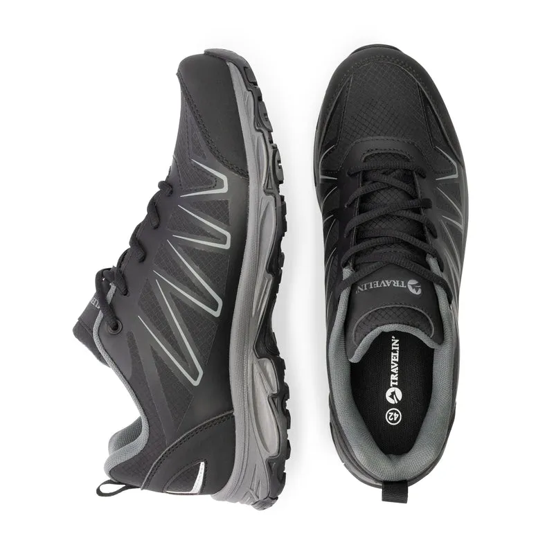 Nalden Herren - Niedrige Wanderschuhe - Wasserdicht - Dunkelgrau