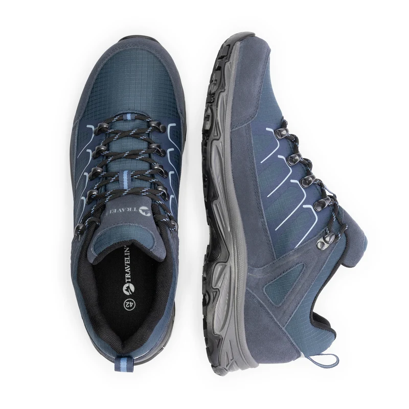 Lokken Herren - Niedrige Wanderschuhe - Wasserdicht - Blau