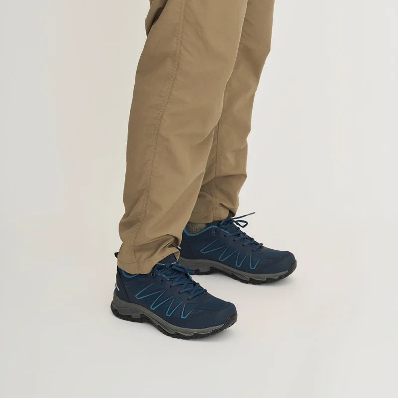 Nalden Herren - Niedrige Wanderschuhe - Wasserdicht - Blau