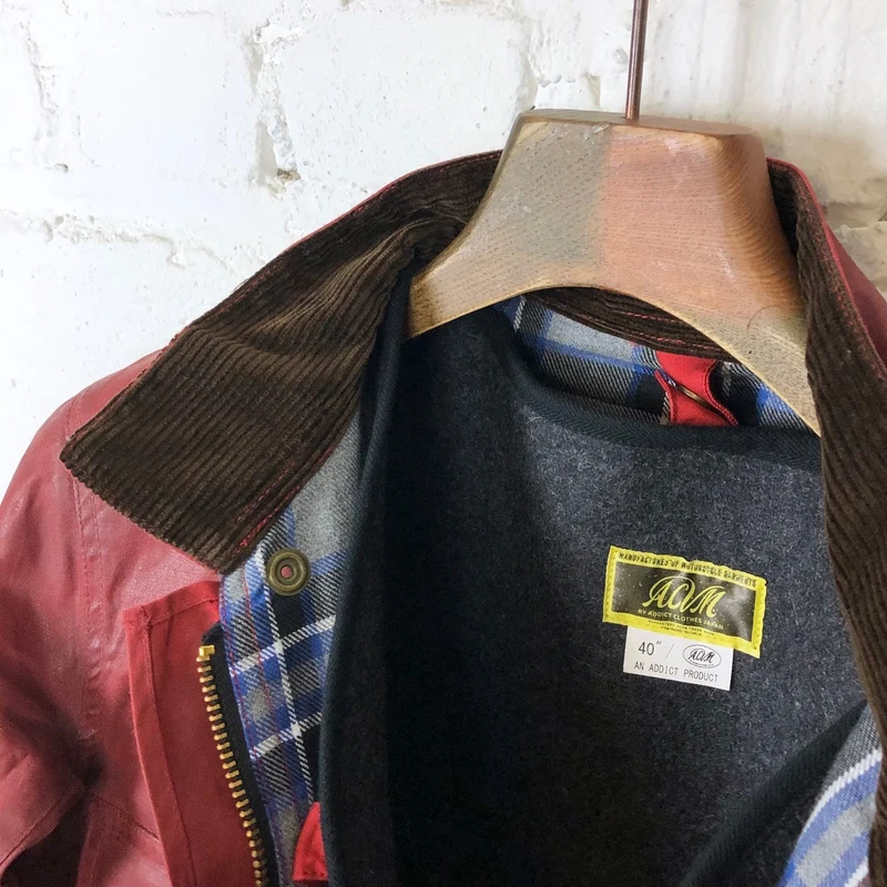 Herren Wachsjacke | BMC Jacke aus gewachstem Material im klassischen Workwear-Stil
