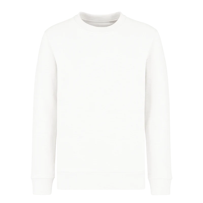 GOTS Sweatshirt mit Rundhalsausschnitt