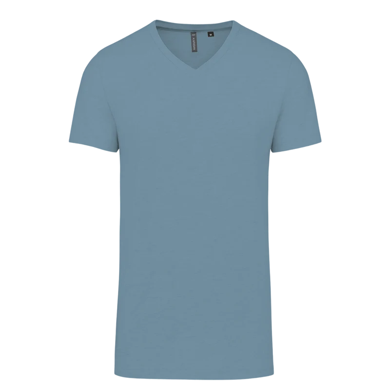 Herren Kurzarm T-Shirt mit V-Ausschnitt