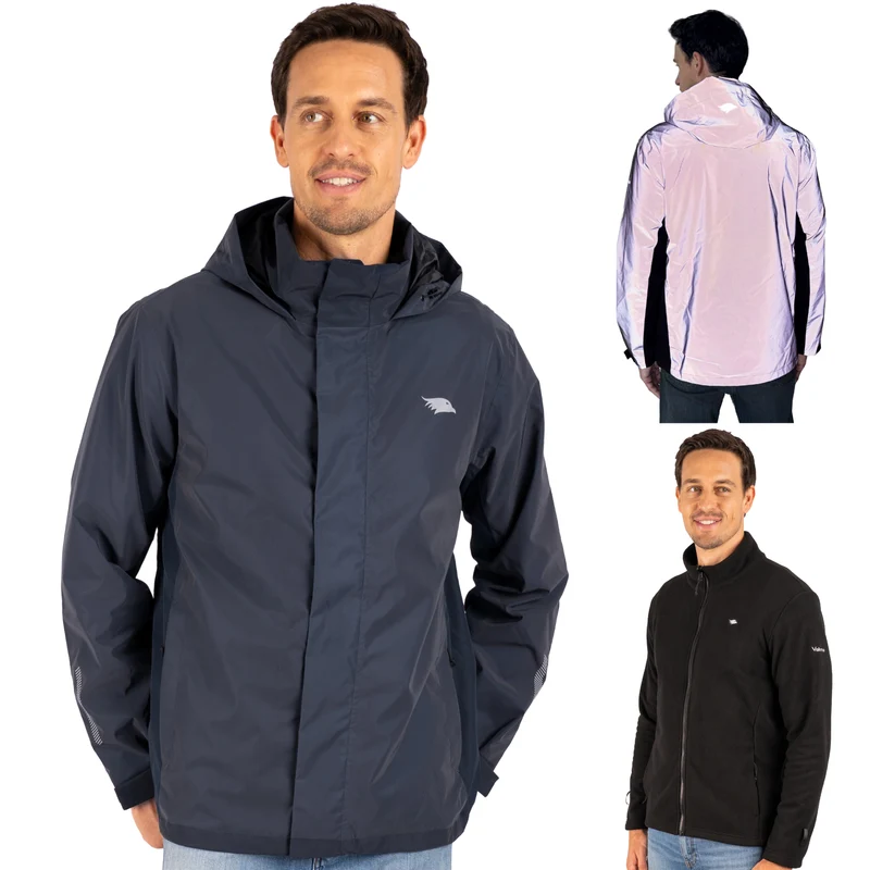 3in1 Smart Jacket - 100% reflektierend & wasserdicht