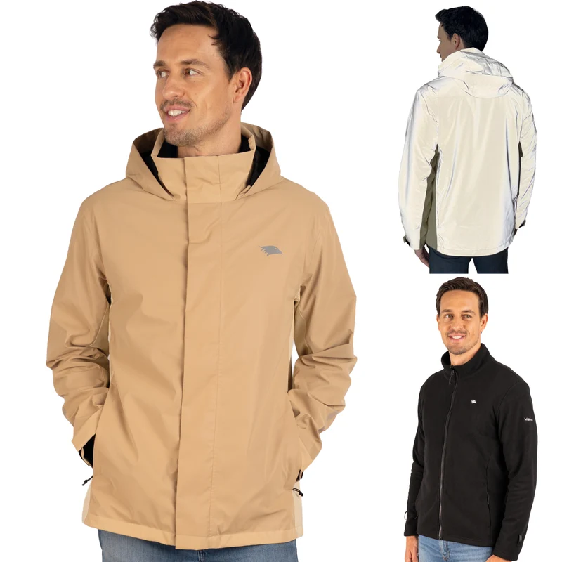 3in1 Smart Jacket - 100% reflektierend & wasserdicht