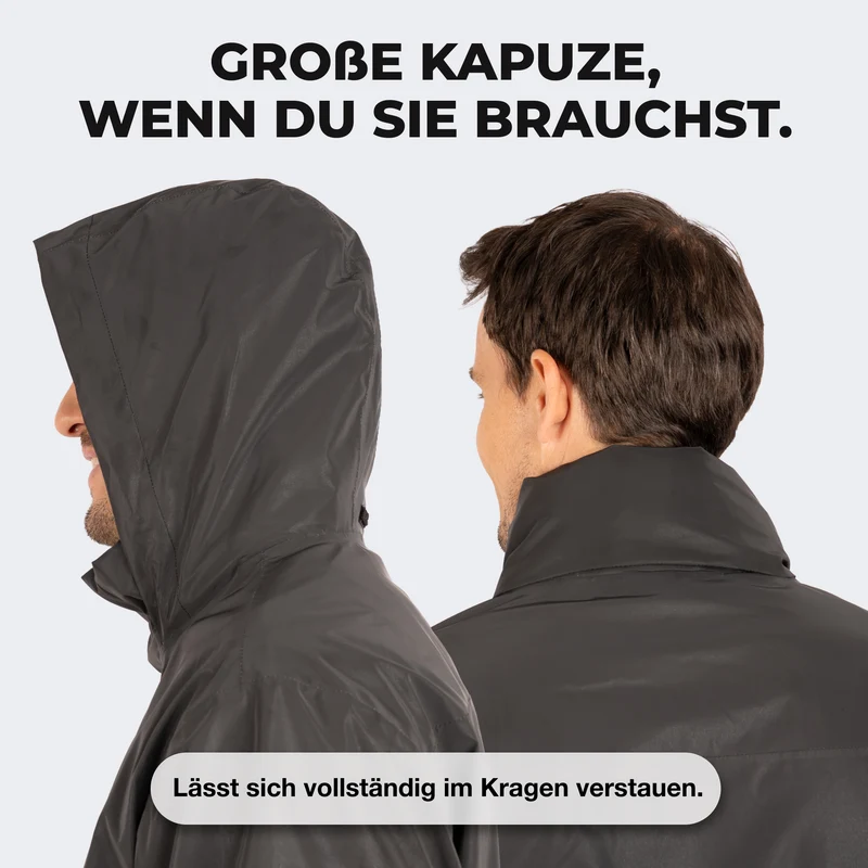 3in1 Smart Jacket - 100% reflektierend & wasserdicht