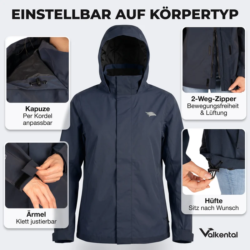 3in1 Smart Jacket - 100% reflektierend & wasserdicht