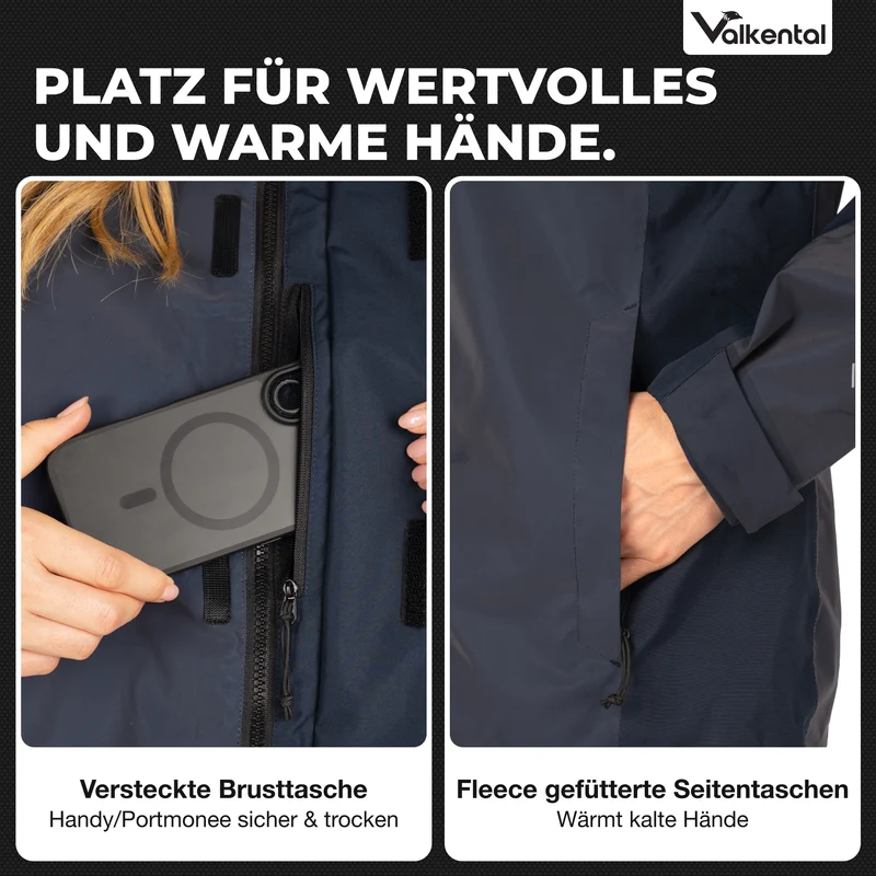 3in1 Smart Jacket - 100% reflektierend & wasserdicht