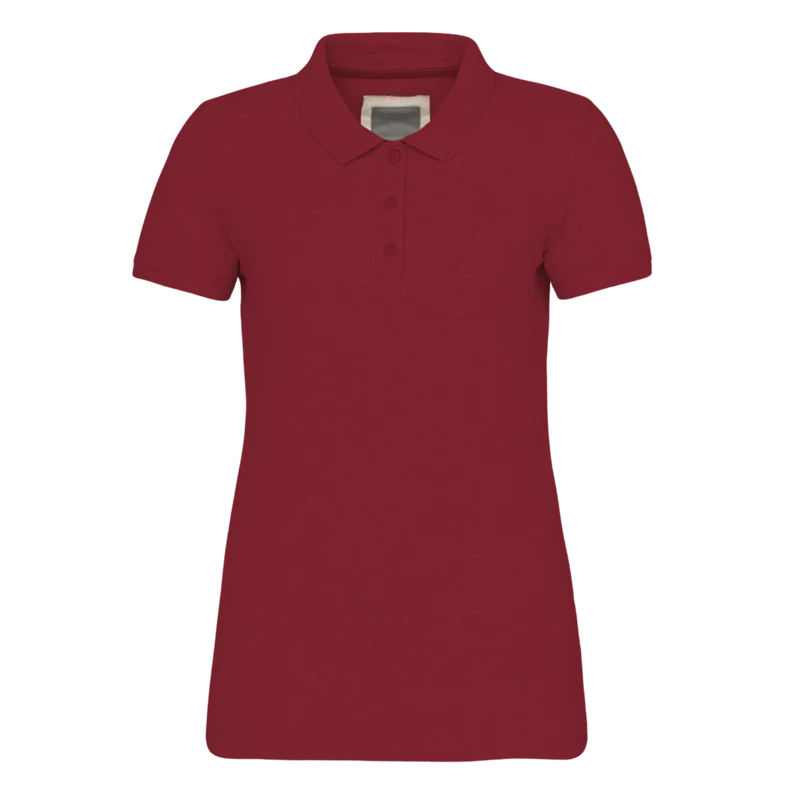 Damen Vintage Pique Poloshirt