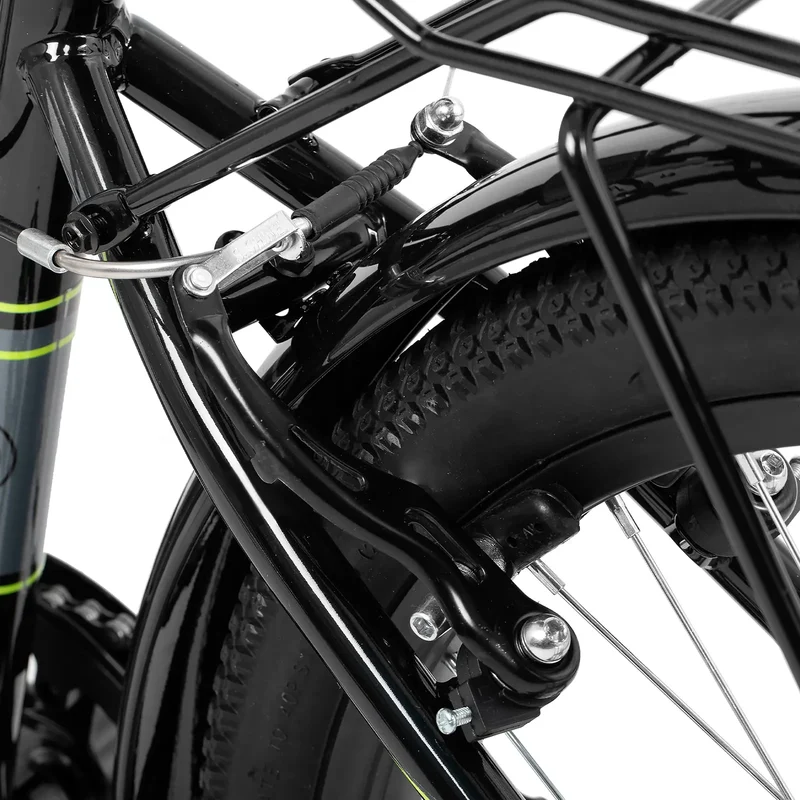 Hiland Sentry+ 20” Kids Mountain Bike – Black
