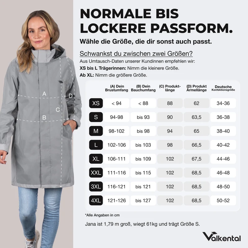 3in1 Smart Coat - Zertifizierte Schutzjacke, 100% reflektierend mit Fleece Zipp-In