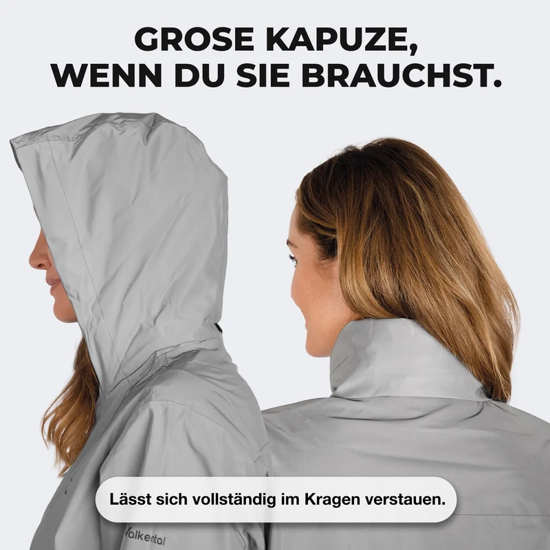 3in1 Smart Coat - Zertifizierte Schutzjacke, 100% reflektierend mit Fleece Zipp-In
