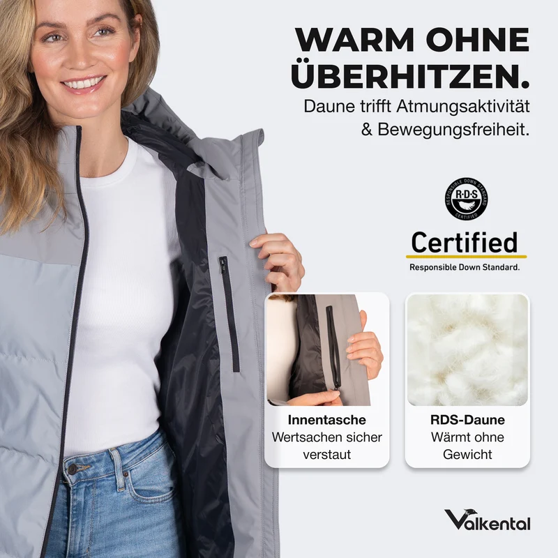 Reflective Puffer Coat - 100% reflektierende Daunenjacke