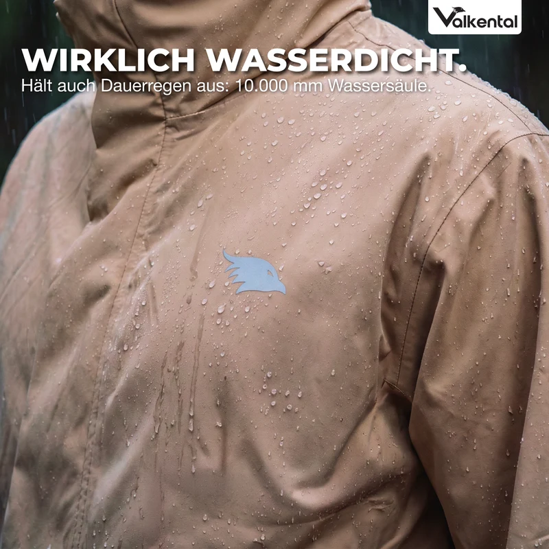 3in1 Smart Jacket - 100% reflektierend & wasserdicht mit Fleece Zipp-In - B-Ware