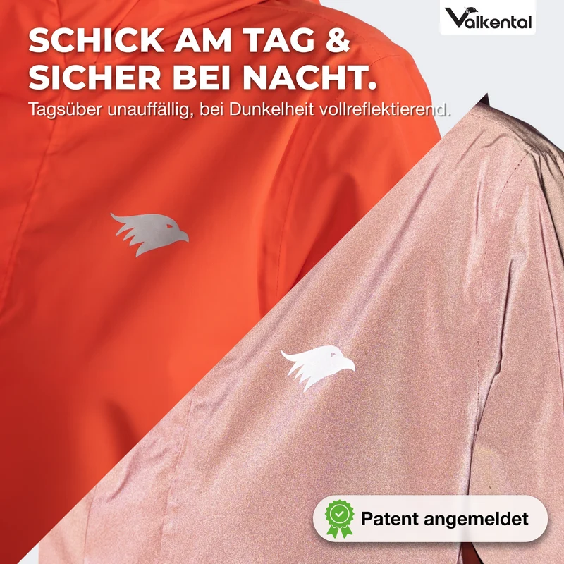 3in1 Smart Jacket - 100% reflektierend & wasserdicht mit Fleece Zipp-In - B-Ware