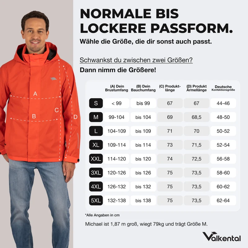 3in1 Smart Jacket - 100% reflektierend & wasserdicht mit Fleece Zipp-In - B-Ware