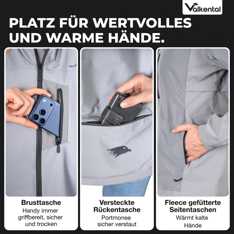 NEU: Rain Jacket Pro - 100% reflektierende Regenjacke mit Belüftung & Helm-Kapuze
