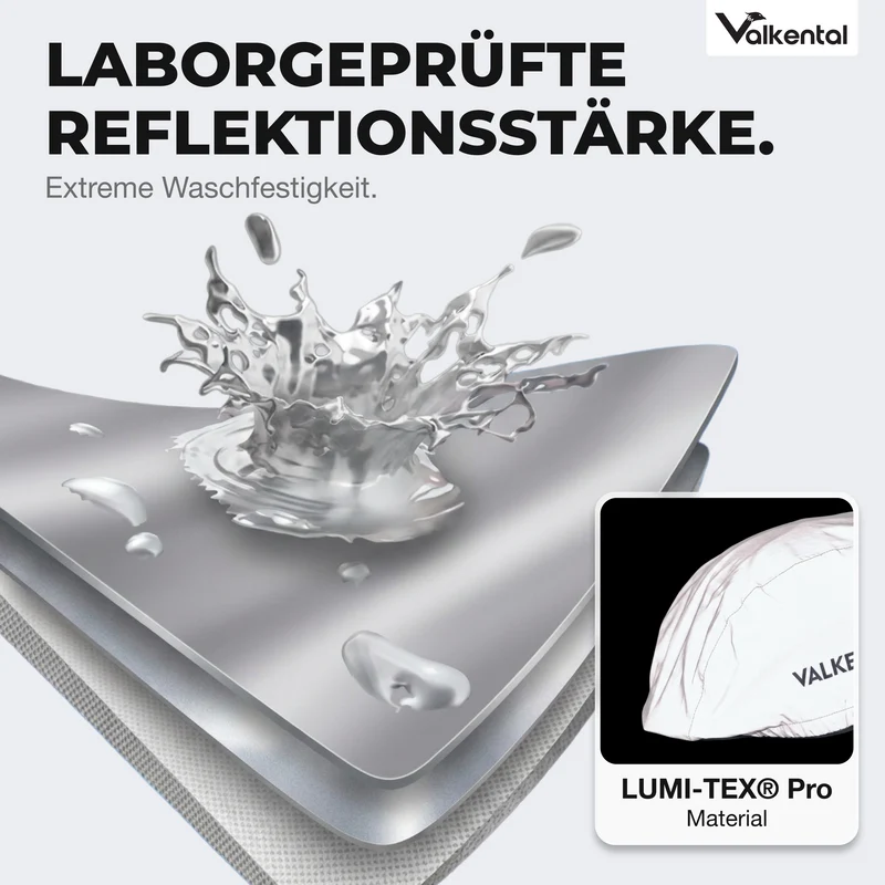 Fahrradhelm Regenschutz - 100% wasserdicht & vollreflektierend