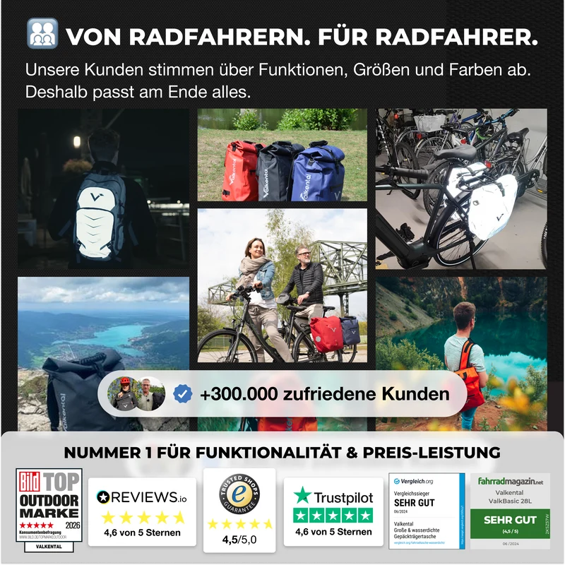 Fahrradhelm Regenschutz - 100% wasserdicht & vollreflektierend
