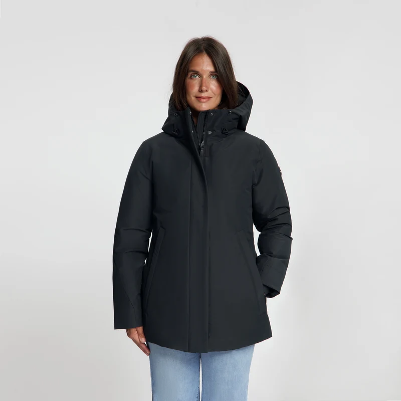Susanne Damen – Hardshell-Winterjacke – Wasserdicht – Schwarz