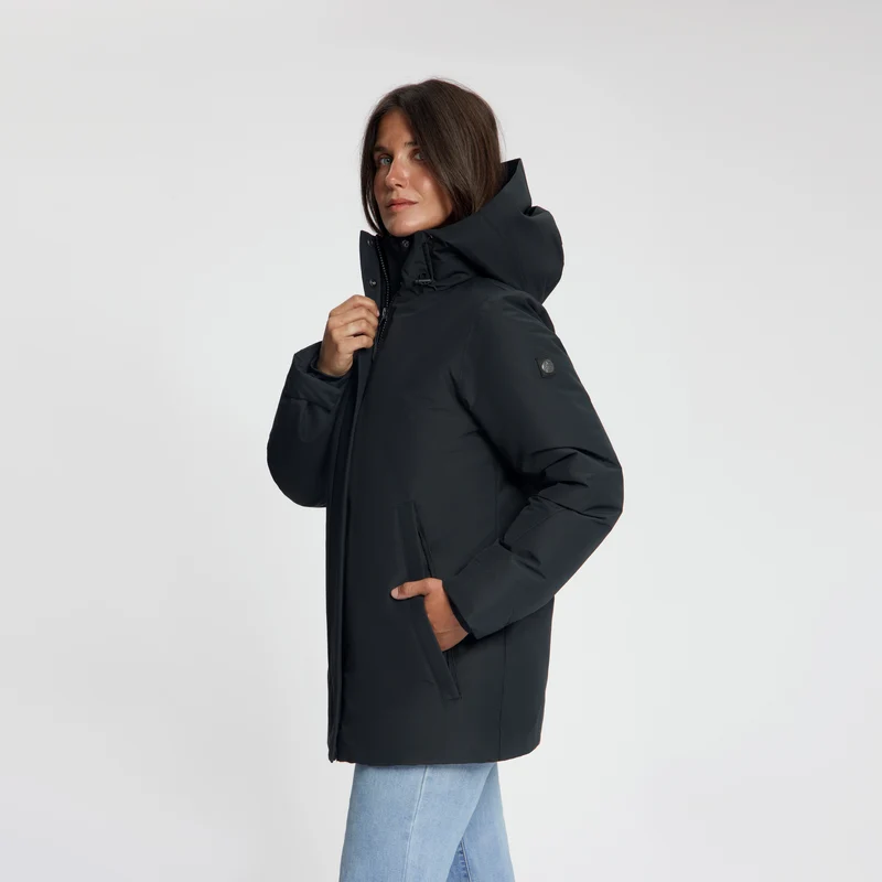 Susanne Damen – Hardshell-Winterjacke – Wasserdicht – Schwarz