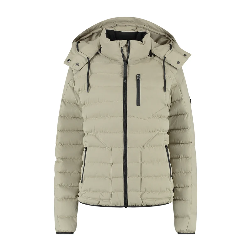 Sigrid Damen – Daunen-Winterjacke – Wasserdicht – Hellbraun