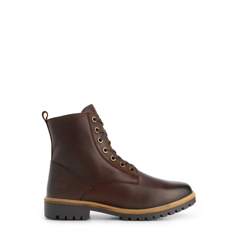 Rosendal Herren – Schnürstiefel mit Reißverschluss – Wolle gefüttert