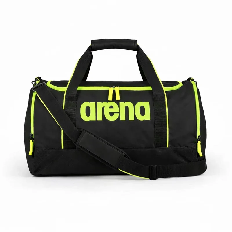 Arena Spiky 2 Small Hand Bag Black Fluo