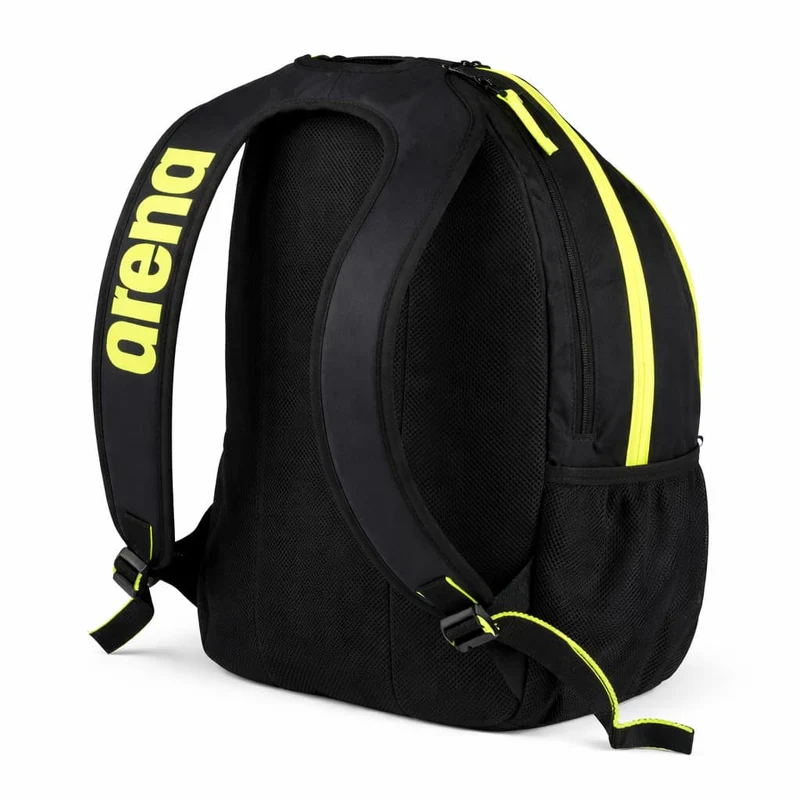 Arena Spiky Backpack Black Fluo