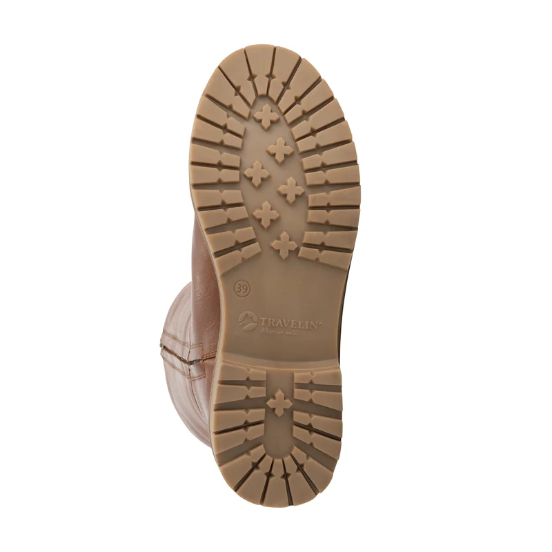 Jondal Damen – Stiefeletten – mit Wolle gefüttert – Cognac