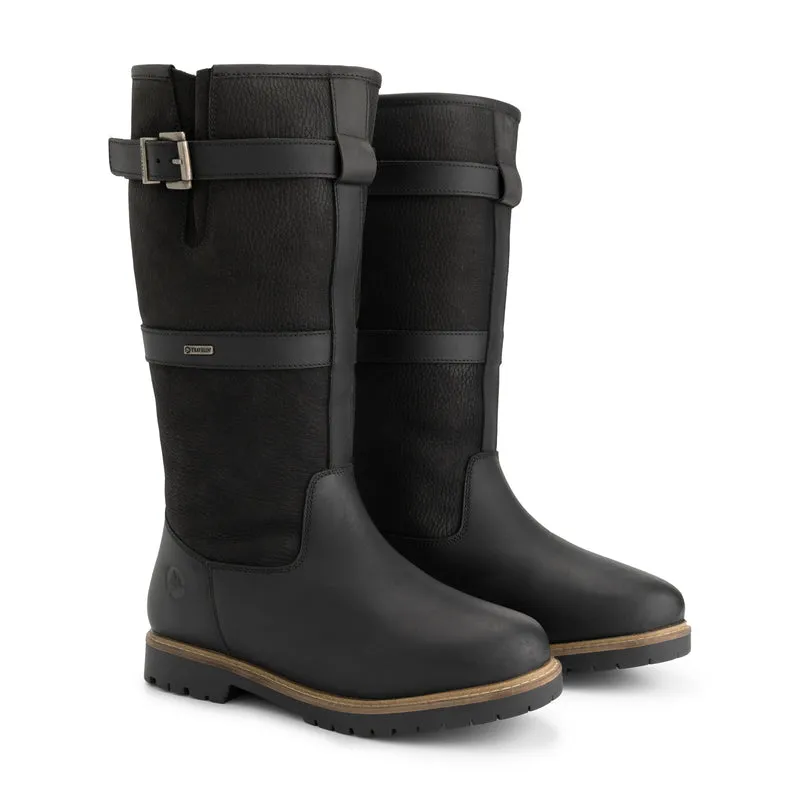 Gronvik Damen – Outdoor-Stiefel – mit Wolle gefüttert – Schwarz