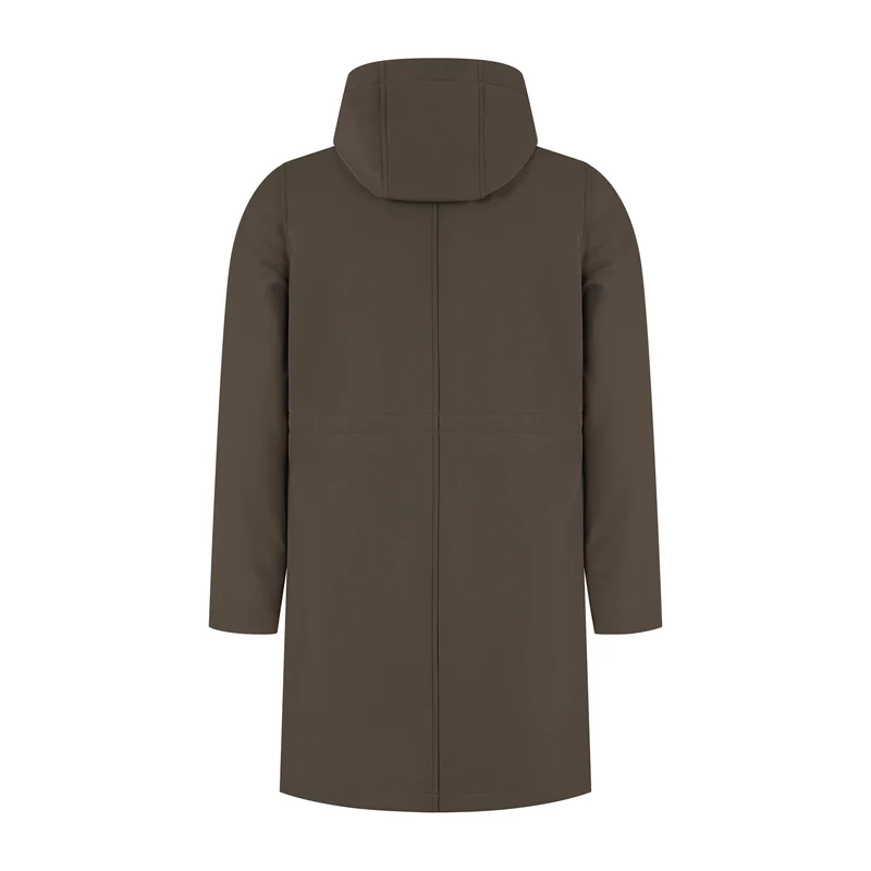 Nilda Damen – Softshell-Jacke – Wasserdicht – Dunkelbraun