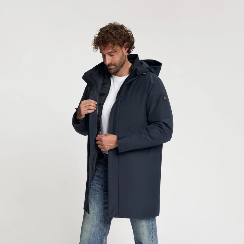 Hayden Herren – 3-in-1-Jacke – Marineblau