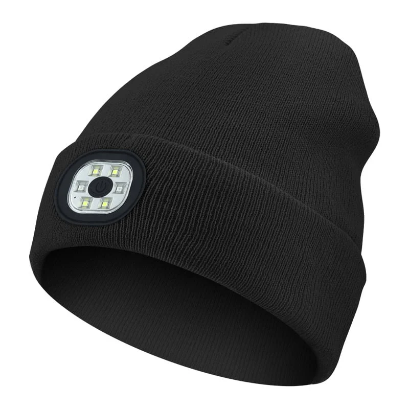 Bluetooth Mütze | Wintermütze mit LED-Licht und kabellosen Kopfhörern